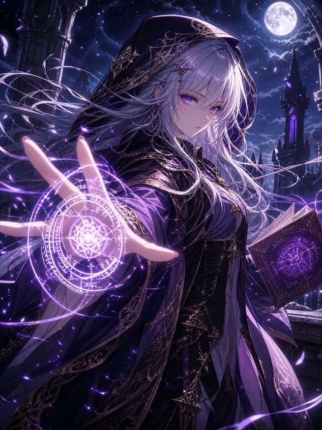 搜同网动漫-魔法少女黑月传说 · 动漫短片